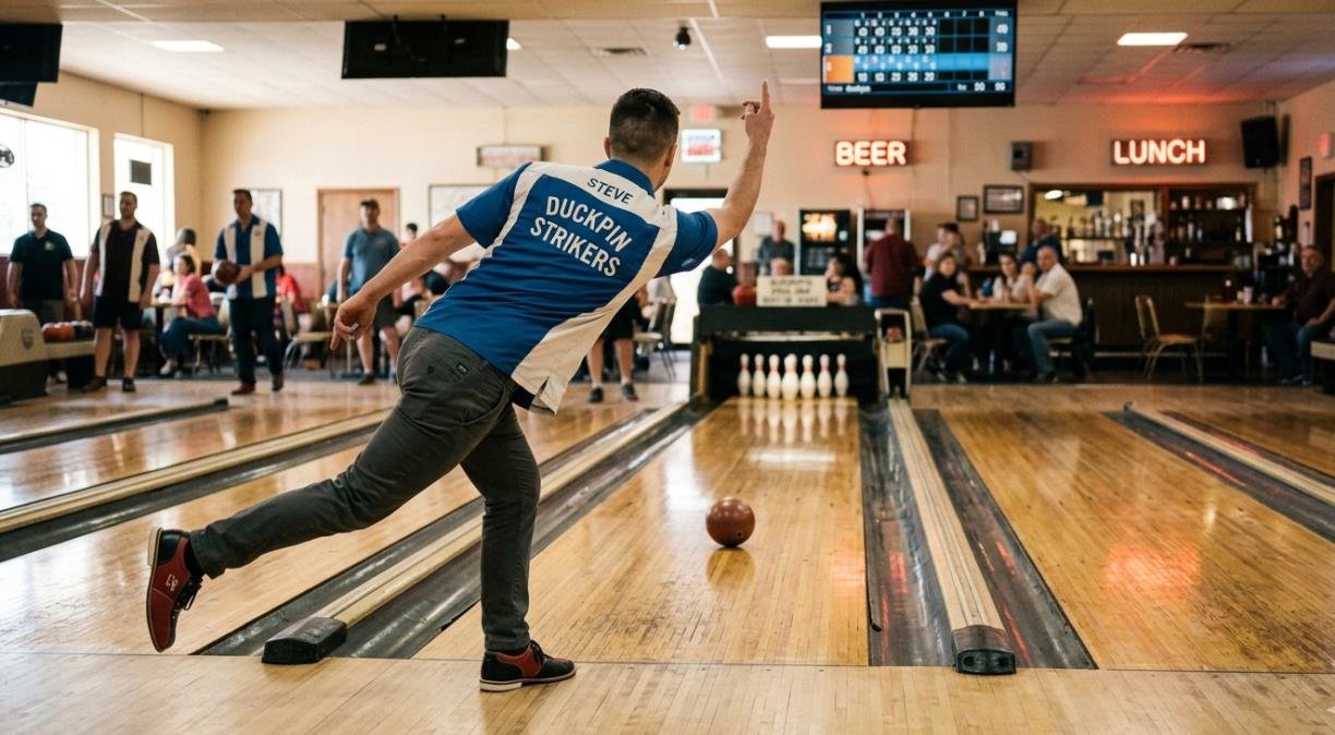 how to get a strike in duckpin bowling