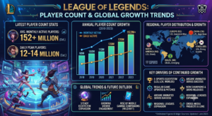 League of Legends Player Count