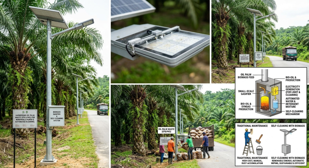 self-cleaning-streetlight-oil-palm-waste